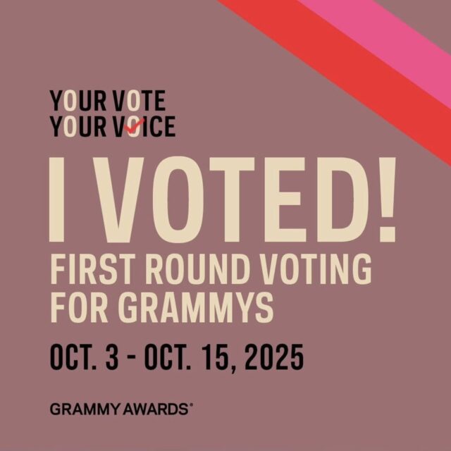 I voted. Thank you so much everyone, everything. 🎼.•*¨*•.¸¸♬🎶•*¨*•.¸¸♬•*¨*♪🎼.•*🌱♬•*¨*♪🎼.•*¨*♬🎶•*🦕🌱😊
#grammys #ivoted