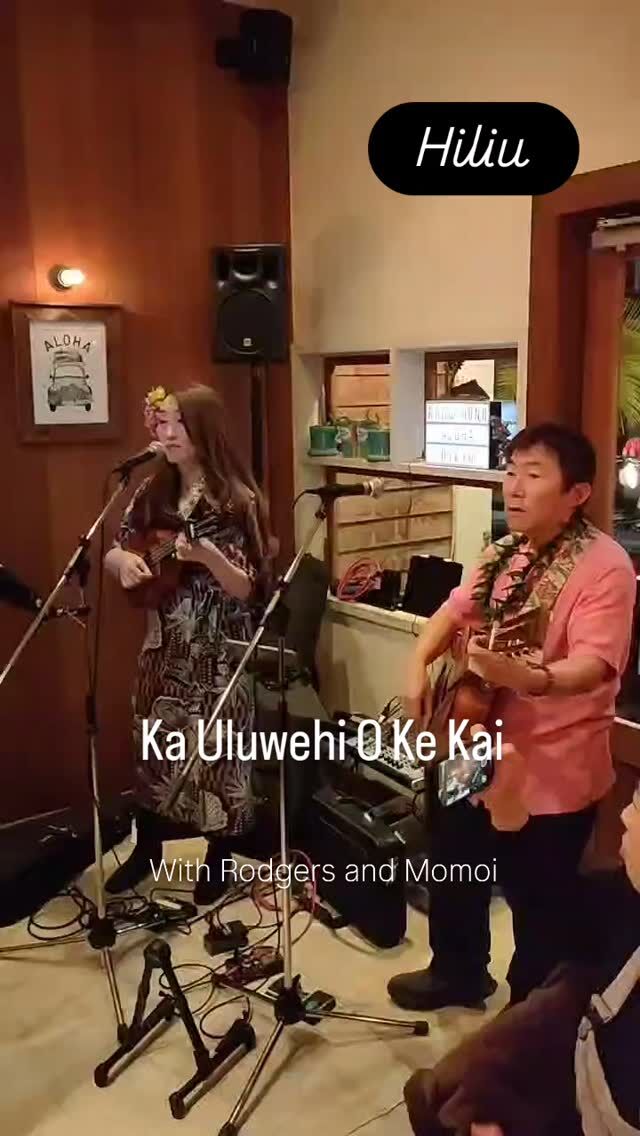 So grateful for this beautiful moment ✨ We had the honor of performing “Ka ʻUluwehi o ke Kai” as the opening act for Aloha Baby.
Seeing everyone dance together and share the aloha through this mele truly touched our hearts. Mahalo to everyone who danced, listened, and supported us. This is why we make music 🌊🌺⁡
⁡Aloha Babyさんにて
「Ka ʻUluwehi o ke Kai」を歌わせていただき、たくさんの方が一緒に踊ってくださいました。音楽とフラでアロハを分かち合える瞬間に、心から感謝です🌺踊ってくれた皆さん、聴いてくださった皆さん、本当にありがとうございました。
#KaUluwehiOKeKai
#AlohaBaby
#Hiliu
#HawaiianMusic
#hula