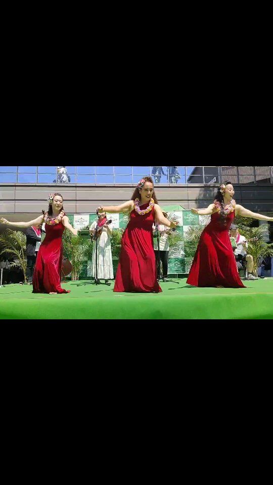 Ahe lau makani & ke 'ala tuberose (hilo march) #hiliu #ヒロせきね #hula #南町田グランベリーパーク #フラダンス